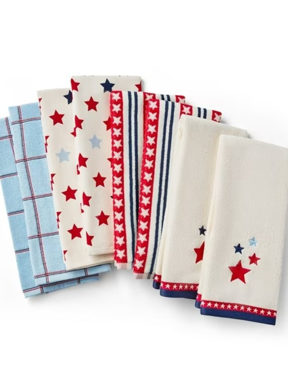 8-Piece Americana Kitchen Towel Set